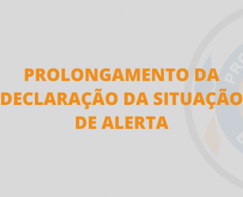 Prolongamento Da Declaração Da Situação De Alerta