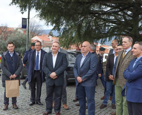 Belmonte Recebe Comitiva Da Gnr E Guardia Civil